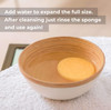 Facial Sponges 50 Count Compressed Cellulose Face Cleansing and Exfoliating Sponges Reusable Makeup Mask Remover Round F