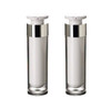 2PCS Empty Acrylic Airless Vacuum Pump Cream Lotion Vial Bottle Jars Bayonet Eyecream Toner Cosmetic Toiletries Liquid S