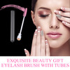 Dming 20pcs Eyelash brush Lash Wand Makeup tool Eyelash Extension supplies Cleaning brush Diamond Mascara foil pink