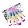 6 Pieces Mermaid Makeup Brush Set Lovely Makeup Brush Kit for Girls Portable Beauty Cosmetic Tools Women Cosmetic Concea