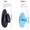 4 Pack Silicone Face Scrubber Beomeen Facial Cleansing Brush Soft Silicone Facial Exfoliation and Massage Brush Blackhea