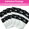 TailaiMei 120 Pcs Eyeshadow Shields Eyeshadow Stencil for Prevent Makeup Residue Lint Free Gel Pad for Eyeliner Eyelash