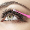 Coobbar 100pcslot Durable Micro Disposable Eyelash Extension Mascara Brush Eyelash Glue Cleaning Stick for Women Pink