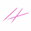 Coobbar 100pcslot Durable Micro Disposable Eyelash Extension Mascara Brush Eyelash Glue Cleaning Stick for Women Pink