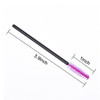 200 PCS Disposable Eyelash brush Mascara Wands Spoolies for Eye Lash Extension Eyebrow and Makeup BlackRose red