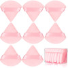 8 Pcs Cotton Powder Puff FaceJASSINS Triangle super soft for Both dry and wet Makeup SettingConcealerLoose and Body Powd