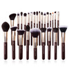 Jessup Makeup Brushes Set Professional 25PCS Premium Natural Powder Foundation Eyeshadow Blending Concealer Blusher High
