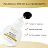 QUEWEL Lash Clusters Glue 6ml Cluster Lashes Glue Black Eyelash Clusters Glue for DIY Lash Extensions LongLasting Eyelas