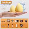 Makeup Sponge Set BSMALL Blender Sponges 7 Pcs for Liquid Cream and Powder Multicolored with 1 Mini Makeup Sponge Pink D