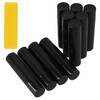 RDEXP Plastic Empty Lip Balm Containers 5ml Free Lipstick Tube Pack of 10 Black