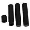 RDEXP Plastic Empty Lip Balm Containers 5ml Free Lipstick Tube Pack of 10 Black