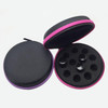 AFMNQZ Glass Bottle Bundle Essential Oils Case Hard Round Carrying Case Bag for 1ML 2ML Roller Bottles Oil Vial Bottles