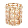KDDOM Crystal Makeup Brush Holder Organizer Eyebrow Comb Brushes Pen Pencil Cup Container Cosmetic Storage OrganizerHand