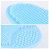 Face ScrubberSoft Silicone Facial Cleansing Brush Pad Exfoliator Scrub Scrubby for Massage Pore Blackhead Removing Exfol