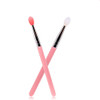 Silicone Lip Brush Makeup Eyebrow Lip Brushes Cosmetic Makeup Brush Set Silicone Brushes 2pcs Lip Brush