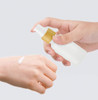 4 Pieces Frosted Glass Lotion Bottle Travel Pump Bottles Cosmetic Cream Container Dispenser Bottle For Lotion Liquid Ess