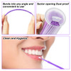 Shintop 400pcs Disposable Micro Applicator Brushes Great for DentalOralMakeup Purple 15mm
