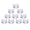 100Pcs Clear Refillable Empty DIY Cosmetic Pot Jars Case Diamondshape Sample Bottles Vials Container for Eye Shadow Nail