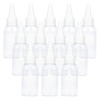 TRENDBOX 1oz 30ml Plastic Bottle Pointed Mouth Top Cap for Essential Oils Liquid 12 Pack