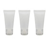 24PCS 50ml17oz Empty Refillable Clear Plastic Squeeze Soft Tubes with Flip Cover Lotion Bottle Travel Sample Packing Cos