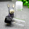 12PCS 20ml067oz Empty Clear Plastic Sample Bottle Travel Container Jar Pot Vial with Flip Lid Perfect for Makeup Emollie