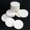 AKOAK 20pcs Round Make Up Facial Face Soft Sponge Cosmetic Puff Women Lady Beauty Makeup Foundation Powder Puff WHITE CO