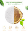 50Count Compressed Facial Sponges for Daily Cleansing and Gentle Exfoliating 100 Natural Cellulose Spa Sponge Perfect fo