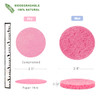 50Count Compressed Facial Sponges for Daily Cleansing and Gentle Exfoliating 100 Natural Cellulose Spa Sponge Perfect fo