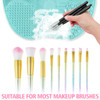Ranphykx Silicon Makeup Brush Cleaning Mat Makeup Brush Cleaner Pad Cosmetic Brush Cleaning Mat Portable Washing Tool Sc