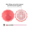 longway 024Oz 7ml Empty Lip Balm Sphere Containers Screw Cap Lipstick TubesChapstick TubesChapstick Holder for Lip Gloss