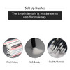 100 Pcs Disposable Makeup Lip Brushes Lipstick gloss brush Lip Gloss Applicators with Soft Brush Head Cosmetic Lip Brush