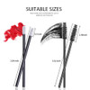 Teenitor Mascara Wands Disposable Mascara Wand 200pcs Lip Applicators Disposable Mascara Makeup Applicator Lipgloss Lip