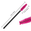 100PCS Disposable Eyelash Mascara Brushes for Eye Lashes Extension Eyebrow and MakeupRose