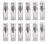 XINGZI 12Pcs 5ml Empty Airless Vacuum Pump Bottle Refillable Plastic Cream Lotion Bottle Travel Sample Bottles for Cosme