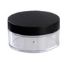 2Pcs 50ml Plastic Empty Powder Puff Case Face Powder Blusher Makeup Cosmetic Jars Containers Travel Kit