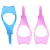 3PCS Random Color Plastic Makeup Upper Lower Eye Lash Mascara Applicator Guard With Comb Eyelashes Curlers Applicators F