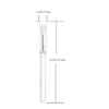 LORMAY Silicone Lip Brushes with Transparent Handles and Caps Perfect Tools for Applying Cream Lip Mask Eyeshadow and Li