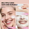 White Plastic Jar with Dome Lid 8 Oz 250g Refillable Makeup Cosmetic Jars Empty Face Cream Lip Balm Lotion Storage Conta
