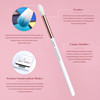 Jessup Eye Makeup Brush Set Professional 15pcs WhiteRose Gold Premium Naturalsynthetic Eye Shadow Blending Concealer Eye