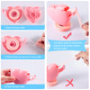 Maitys Eyelash Extension Tape Breathable Adhesive Lash Tape NonWoven Fabric Lash Tape with HeartShaped Tape Dispenser Cu