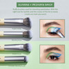 Jessup Eyeshadow Brush Set 8pcs Eye Makeup Brushes Premium CrueltyFree Eyeshadow Blending Concealer Eyebrow Eyeliner Spo