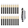 20 Pieces Lash Cleansing Brush Eyelash 2 Lash wands Tubes Cleaning Brushes Peel Off Blackhead Brush Nose Pore Cleaning B