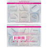 SHANY Stay Jelly Silicone Sponge Set Clear NonAbsorbent Makeup Blending Sponges for Flawless Application with Foundation