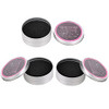 Yuyeran 3PcsSet Makeup Brushes Cleaner Sponge Dry Brushes Cleaner Eye Shadow or Blush Color Removal Sponge Tool