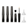 4 Pieces 3ml Empty Eyeliner Tubes with Refillable Eyelash Growth Liquid Bottle Plastic Eyeliner Vials Tube with Brush Ey
