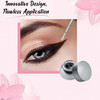 Eyeliner Brush Fine Angled Set For Liquid Gel Liner Applicator Bent Stencils Thin Pencil Pen Real Small Sharpener Angle