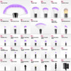 Make up Brushes VANDER Professional 32pcs Makeup Brush Set Makeup Brushes Set Foundation Blending Cosmetic Brush Set Kit