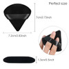 4 facial soft triangle puffs wet and dry makeup tools used for powder mineral powder body powder foundation makeup washa
