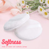 Topwon 4 Inch Powder Puff Washable Large Body Powder Puff for Face CleaningMakeup Powder Foundation Blending Soft Furry