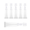 BlingKingdom 6pcs Lip Gloss Tubes 8ml Clear Soft Empty Lip Balm Containers Refillable Mini Cosmetic Tubes for Comestic M